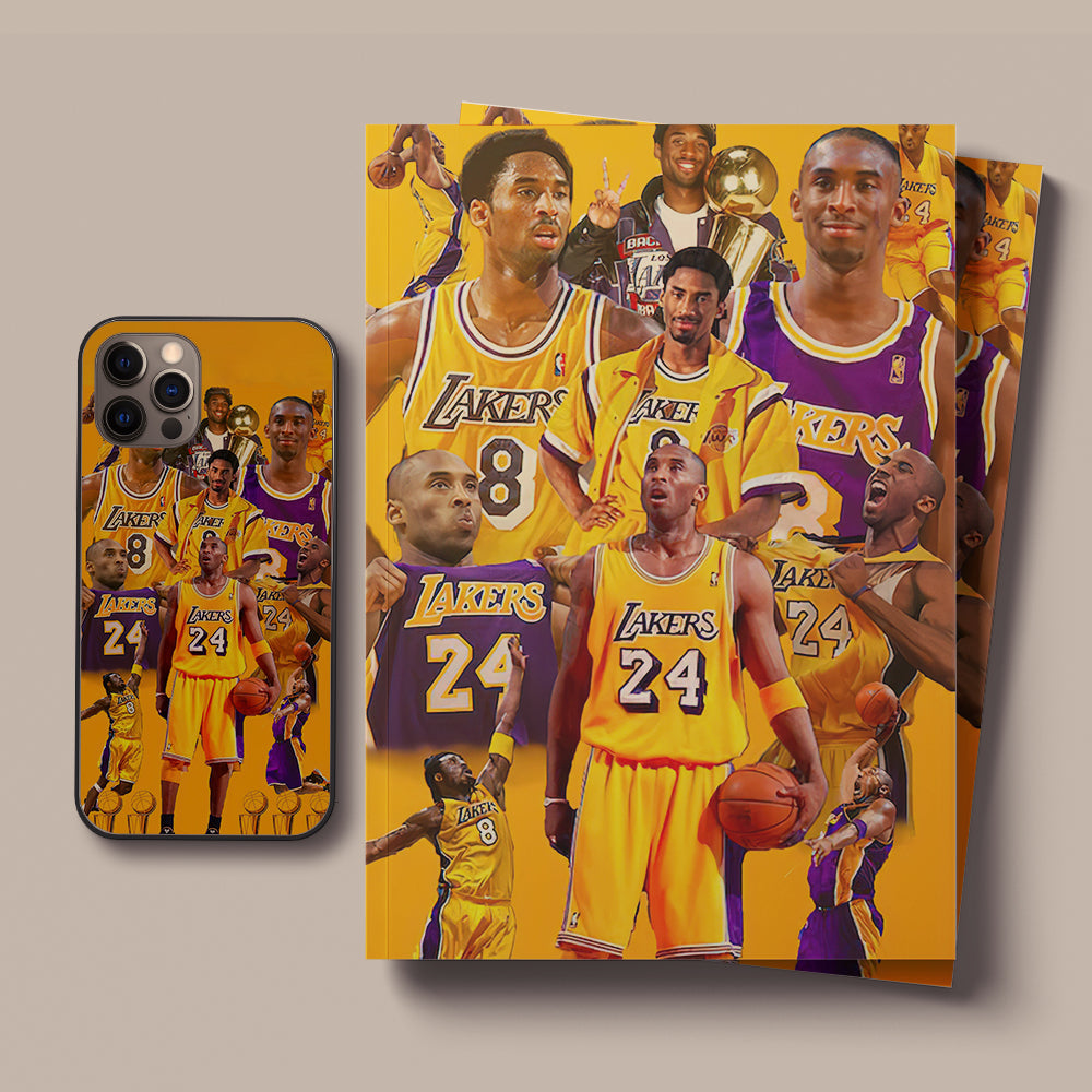 Kobe Bryant1 LED phone case for iPhone