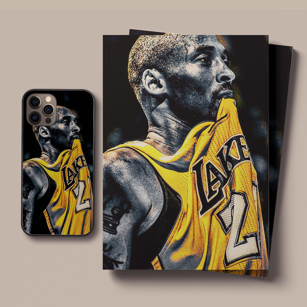 Kobe Bryant4 LED phone case for iPhone