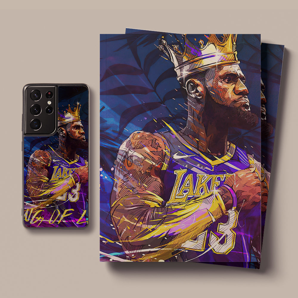 LeBron James1 LED phone case for samsung