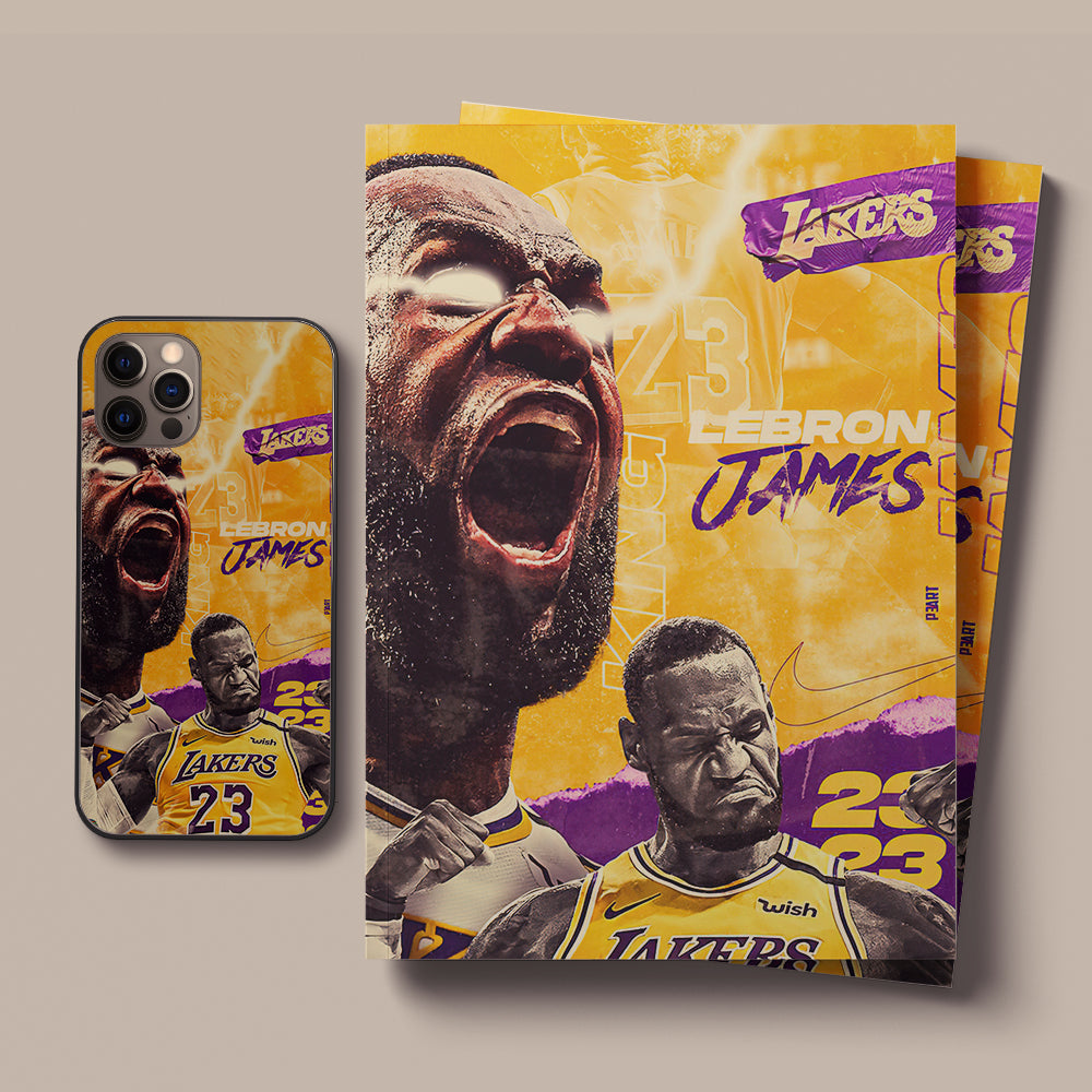 LeBron James2 LED phone case for iPhone