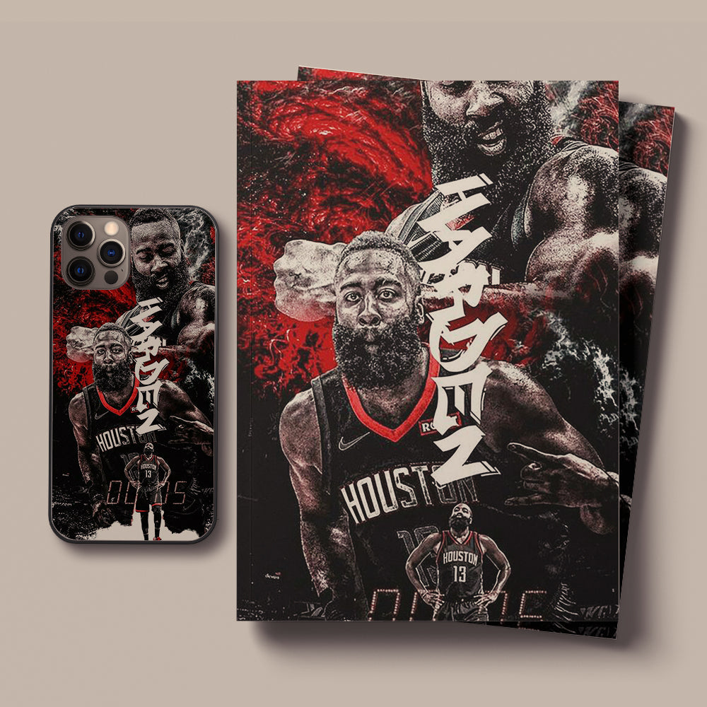 James Harden  LED phone case for iPhone