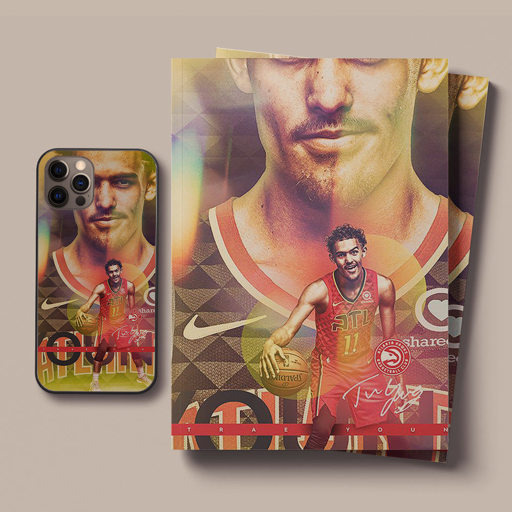 Trae Young LED phone case for iPhone