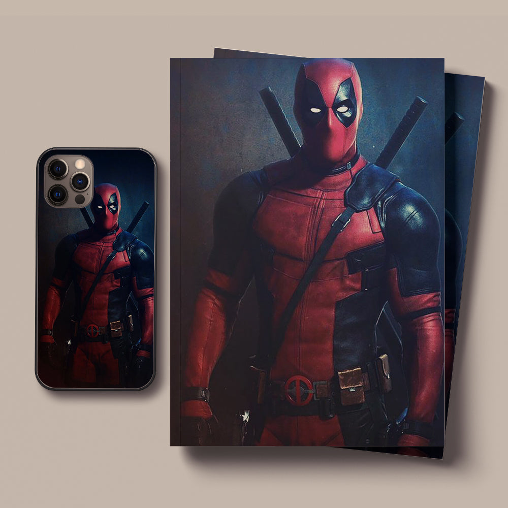 dead pool LED Case for iPhone